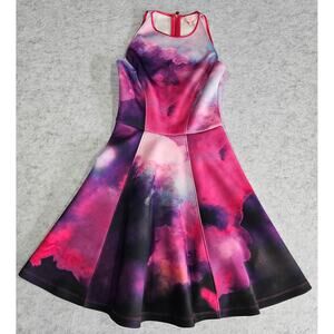 Ted Baker London Summer At Dusk Fit-And-Flare Mini Dress, Size 0